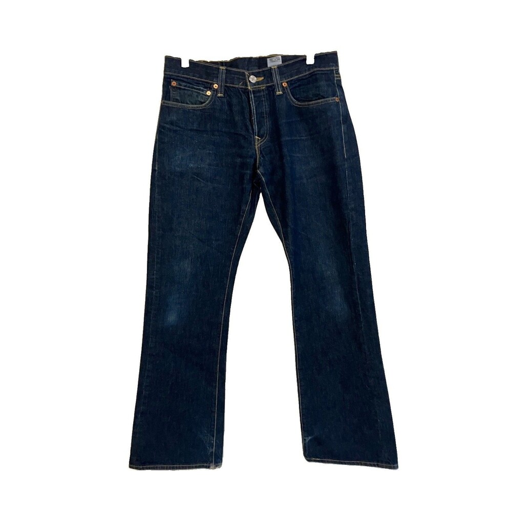 Vintage Levi’s Premium Low Rise Boot Cut Denim Jeans Button Fly 32” Waist USA